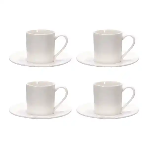 Set de Tazas Para Expreso Con Platos 70 mL 3217194000038