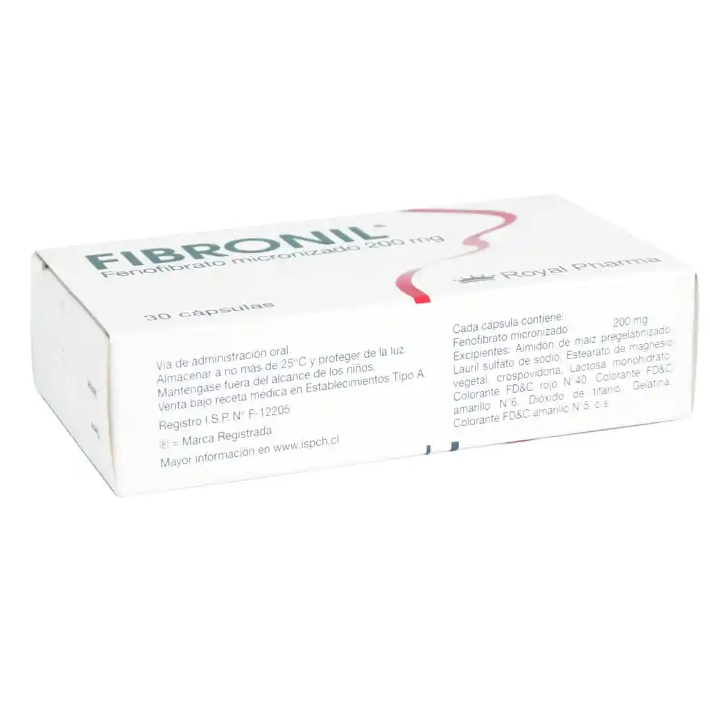 Fibronil 200 mg Capsulas