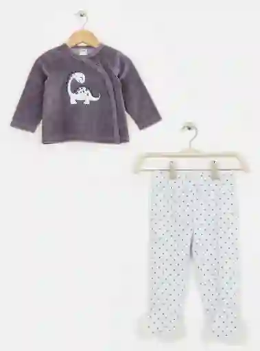 Baby Harvest Pijama Osito Plush2Pcs es Tt Índigo Talla 3-6