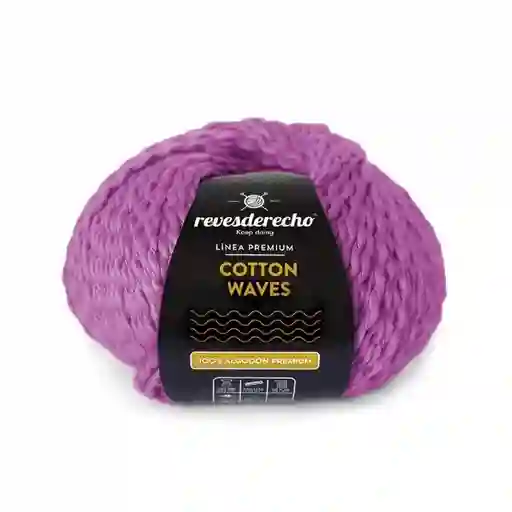 Cotton Waves - Fucsia 022 100 Gr