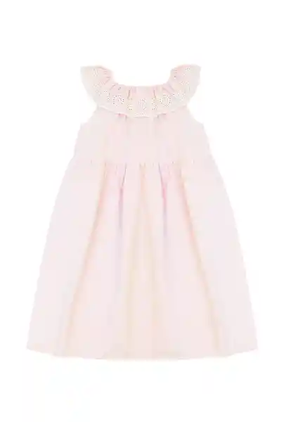 Vestido Broderie Essence Kids Niña Malva Talla 02 - 318