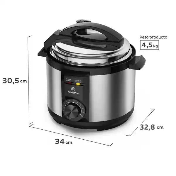Mademsa Olla Eléctrica Manual MPC10