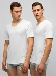 Pack X2 Camiseta Palmers Manga Corta Algodón Talla Xl