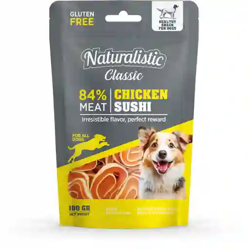 Naturalistic Snack Perros Chicken Sushi