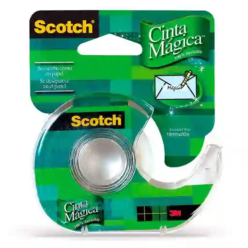 Scotch Cinta Mágica 100% Invisible