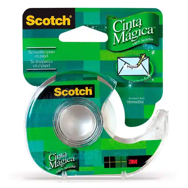 Scotch Cinta Mágica 100% Invisible