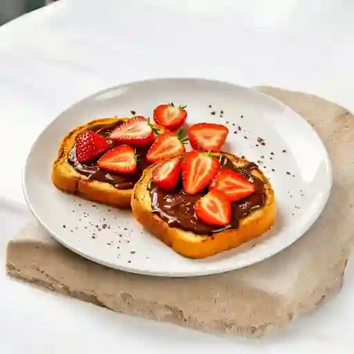 Tostadas Con Mermelada Y Nutella