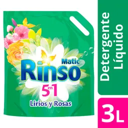 Rinso Detergente Liquido Matic Lirios y Rosas