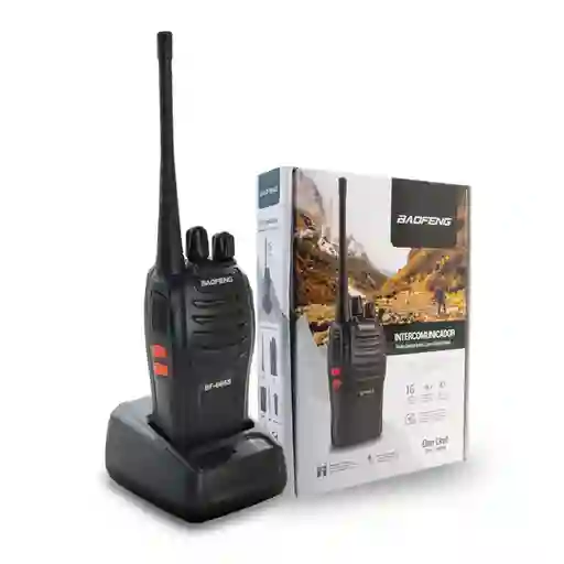 Baofeng Radio Transmisor Portatil Bf-666S Cod. 7246