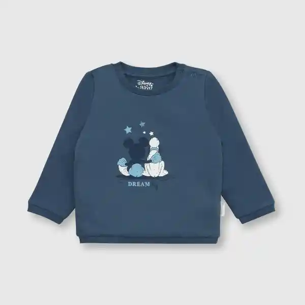 Pijama Clemente Mickey de Bebé Niño Denim Talla 0/3M Colloky