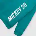 Polerón Mickey de Niño Turquesa Talla 2A Colloky