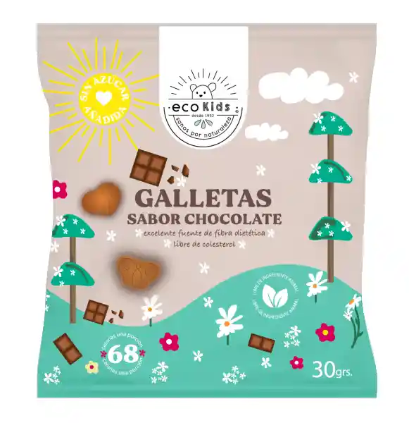 Ecokids Galleta Chocolate