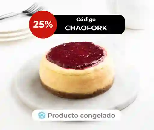 Cheesecake De Frambuesa Am Dulcería Para 6 A 8 Porciones