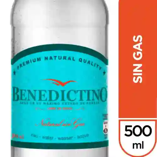 Agua Benedictino Sin Gas 500ml
