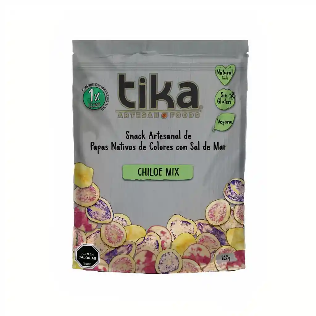 Tika Snack Artesanal de Papas Nativas Chiloe Mix