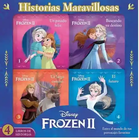 Frozen II Historias Maravillosas (4 Libros)