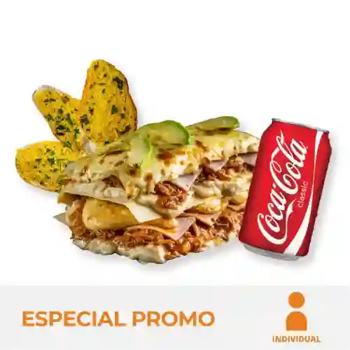 Promo Lasaña Especial + Bebida +Pancitos