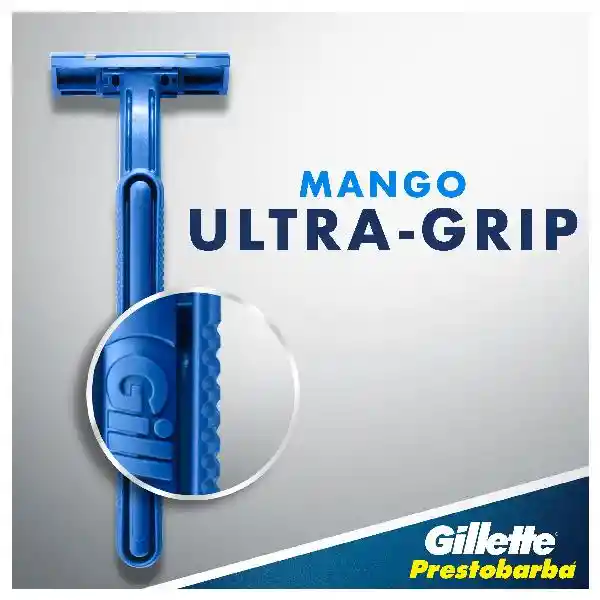 Gillette Máquina para Afeitar Prestobarba Ultragrip 2
