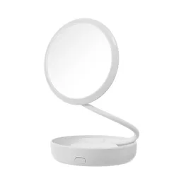 Miniso Espejo Circular Giratorio 360 Con Luz Led Mod S5501