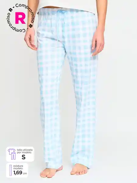 Index Pantalón Bota Recto Atp Fb Celeste L V26