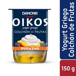 Danone Griego Yogurt Trozos Durazno