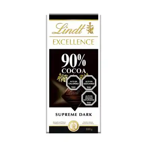 Lindt Tableta de Chocolate Excellence 90% Cacao
