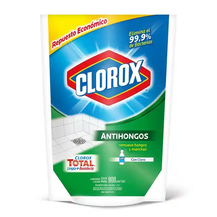 Clorox Limpiador de Baño Anti Hongos (Repuesto)