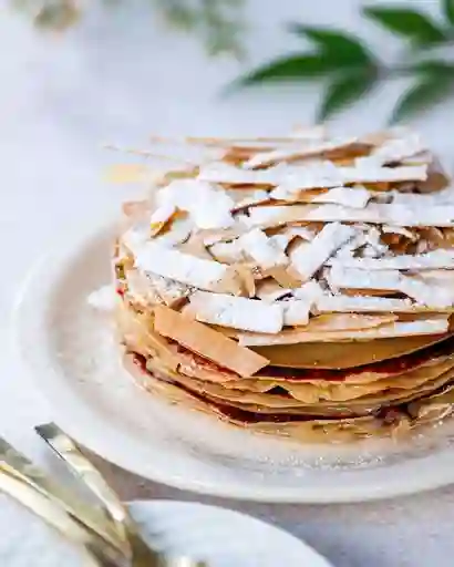 Torta Hojarasca Frambuesa sin Merengue 5 Personas