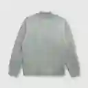 Sweater Clásico de Niño Gris Melange Talla 4A Colloky