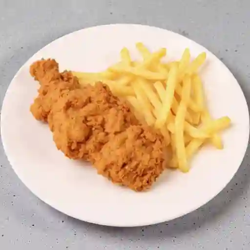 Pollo Solo con Papa Fritos
