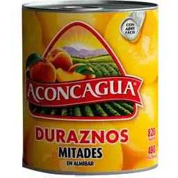 Aconcagua Durazno Mitades en Almíbar