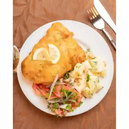 Pescado Frito con Acompañamiento