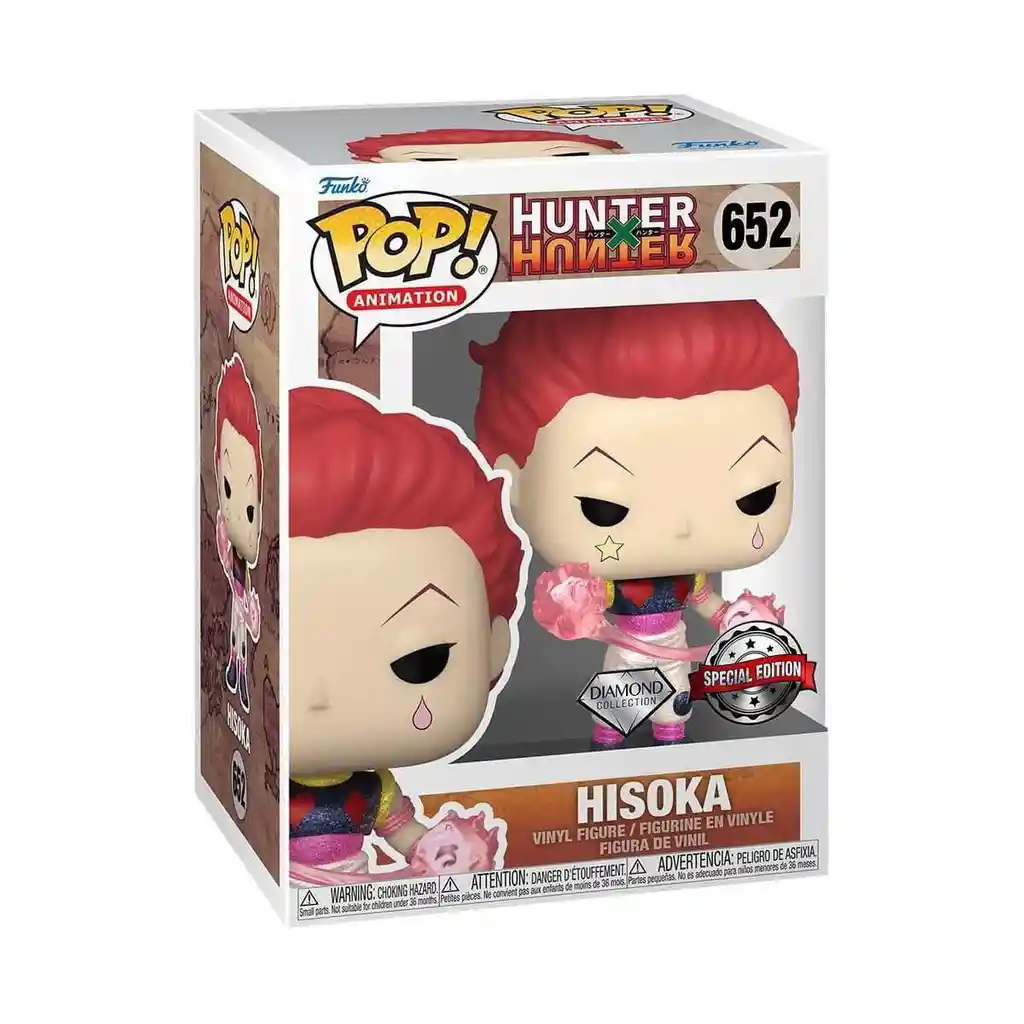 Funko Pop! Figura de Colección x Hunter Hisoka 652