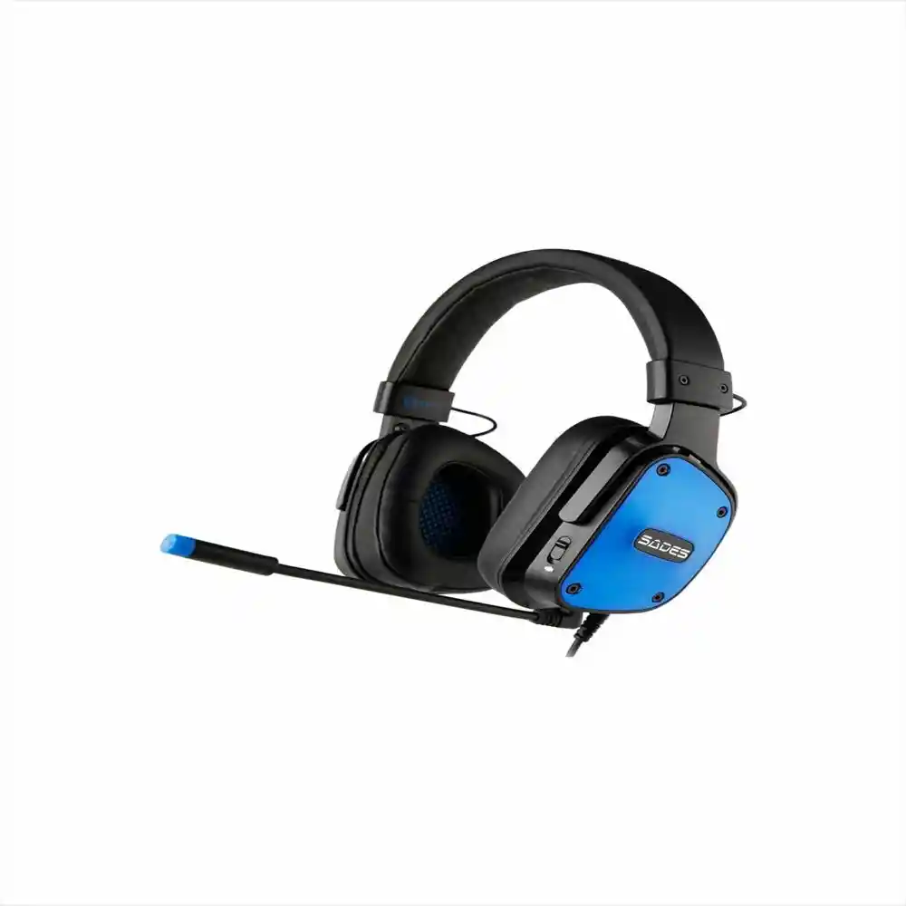 Audífonos Gamer Dpower Sades Azul