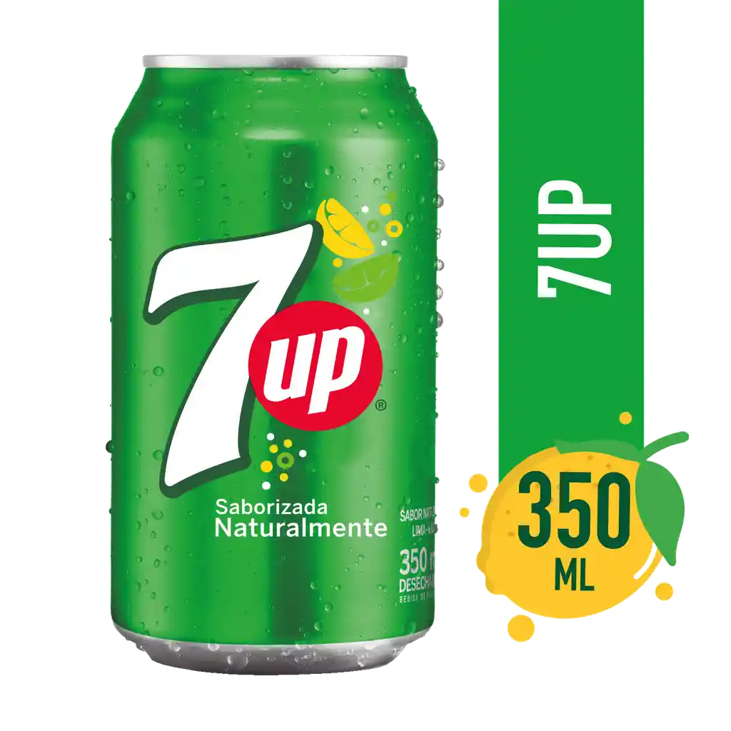 7 Up Bebida Lata 350 ml