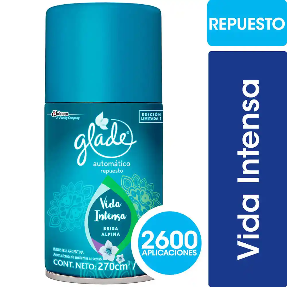 Glade Repuesto Automático Menta y Vainilla