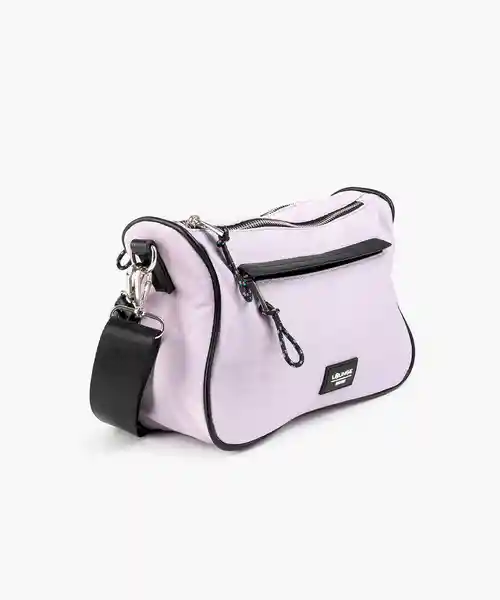 Lounge Cartera Nylon Cruzada Doble Strap Lila