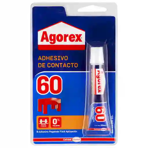 Agorex Adhesivo Pomo 60