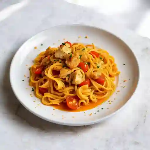 Tallarin Criollo De Pollo