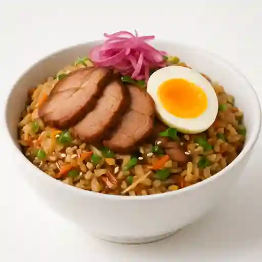 Yakimeshi de Cerdo