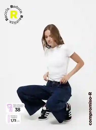 Barbados Jean Lebra Bb2 Noos Azul Oscuro Talla 40