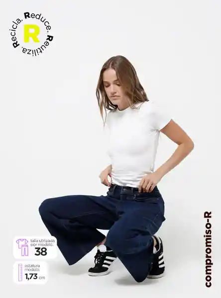 Barbados Jean Lebra Bb2 Noos Azul Oscuro Talla 40