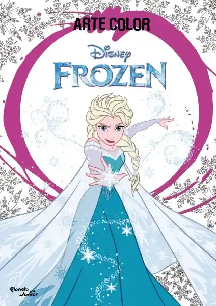 Libro frozen Arte Color