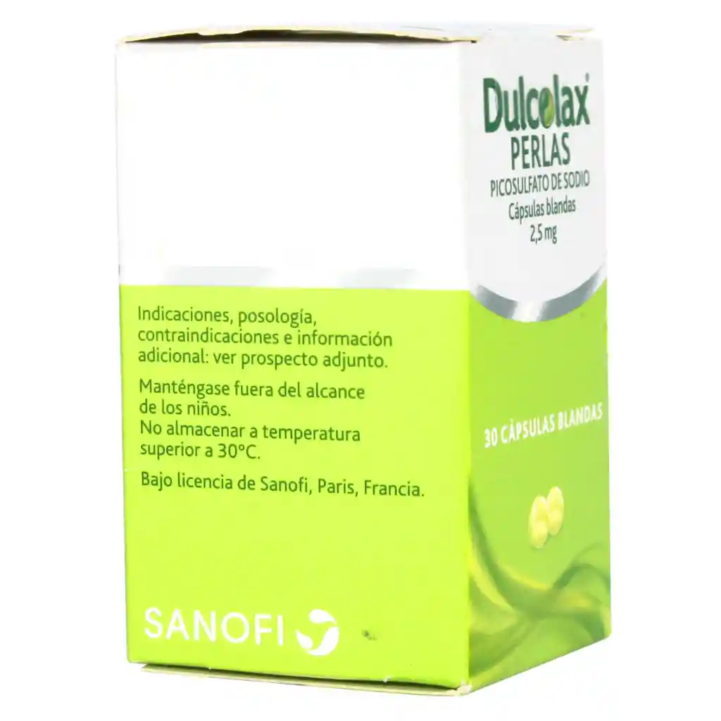 Dulcolax Laxantes Perlas 2 5Mg 30