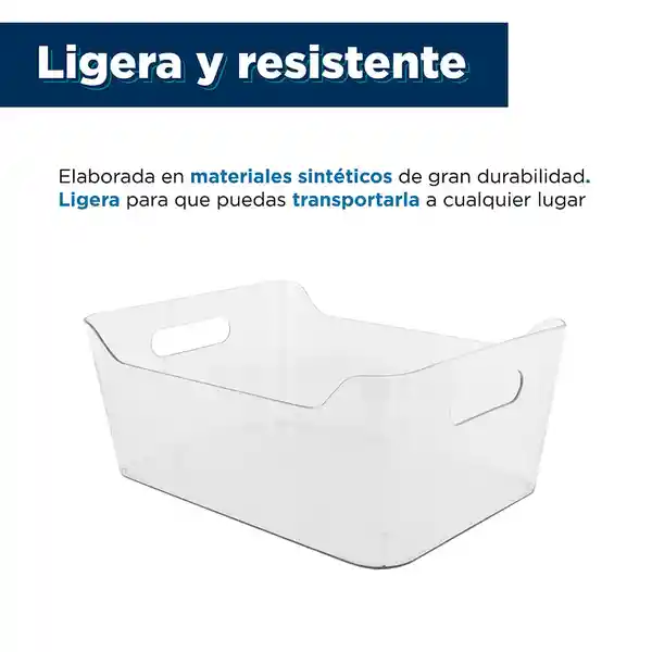 Organizador Transparent Series Transparente L Miniso