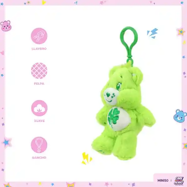 Llavero Care Bears Verde Miniso