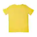 Polera Niño Manga Corta Amarillo Pillin 10 a