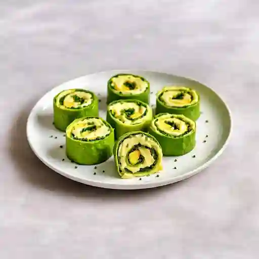 Avocado Rolls Kanikama Apanado