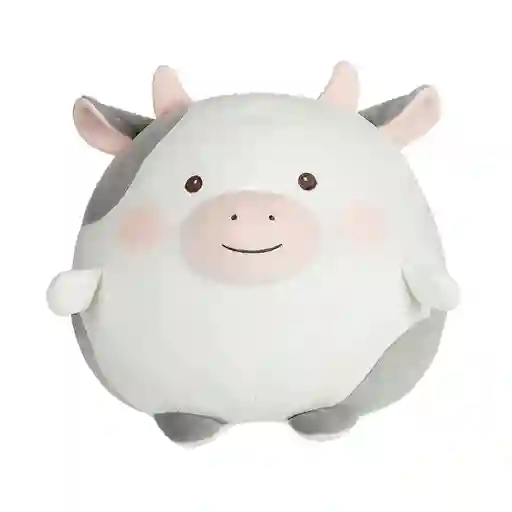 Miniso Peluche Vaca Redonda 30.3 x 31 cm