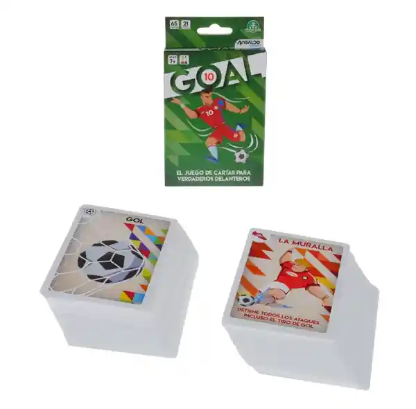 Juego de Cartas de Futbol Diez